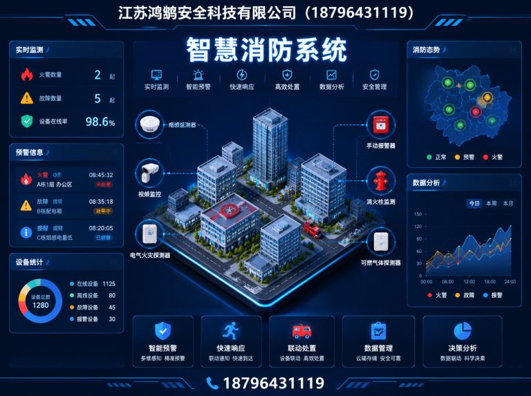 宣城智慧消防系统展示图