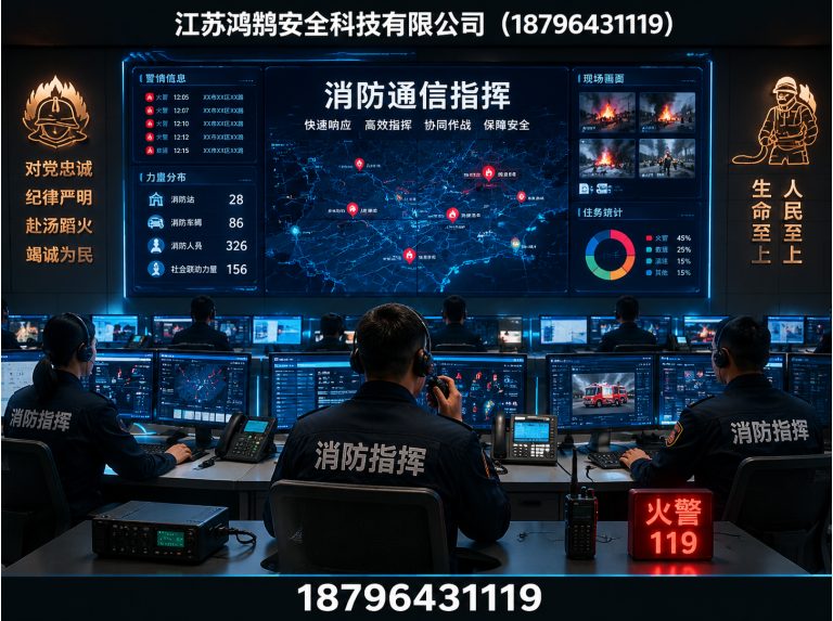 宣城应急指挥系统展示图
